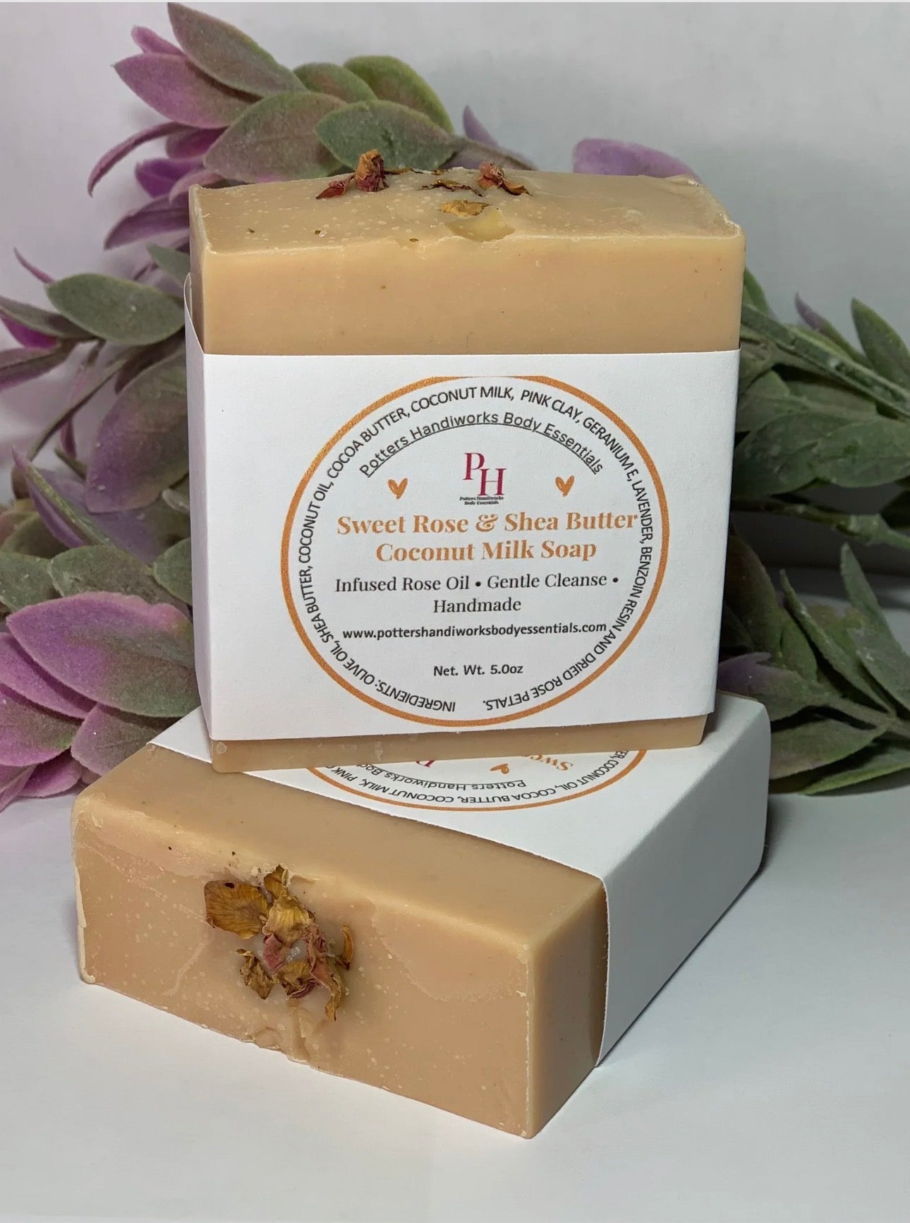 Sweet Rose & Shea Butter Coconut Milk Soap